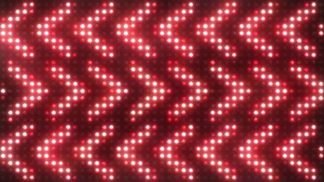 Flashing lights bulb spotlight flood lights arrow vj led wall stage led display blinking lights motion graphics background backdrop 4k Ultra HD