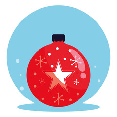 Obraz premium Christmas ball design