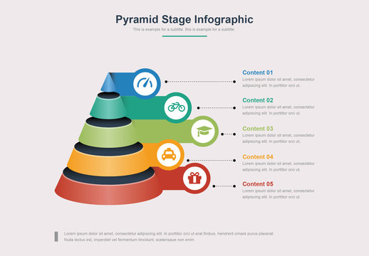Pyramid Infographic Layout