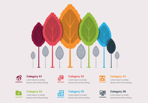 Tree Infographic Layout