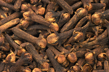 Clove seeds background