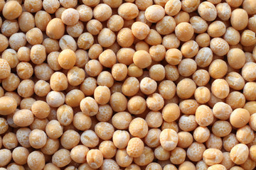 Food background - dry split peas