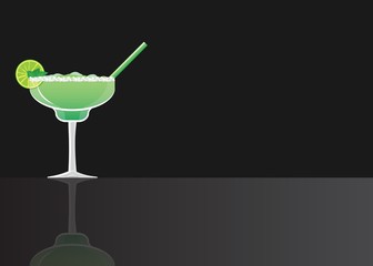 Margarita green meant cocktail