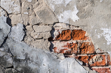 texture old brick wall