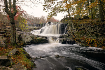 waterfall in forest