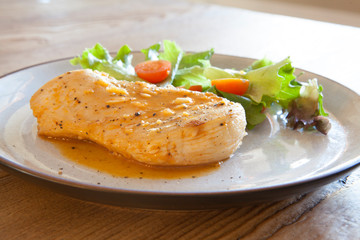 Chicken Dinner with Salad