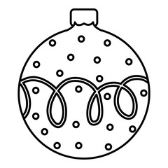 Christmas ball design