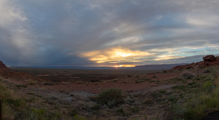 Fototapeta premium Tramonto Americano