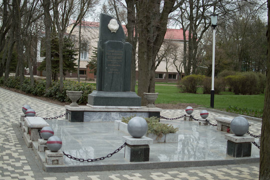 Monument To Ivan Maksimovich Poddubny city of Yeysk, Krasnodar region