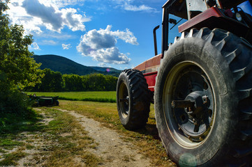 tractor in vermont