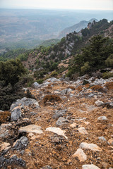 stones and mountains