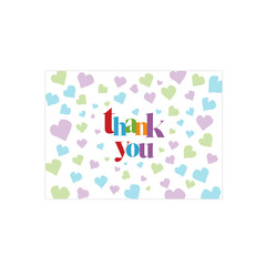 Thank you card 6x4 (148x105 mm)