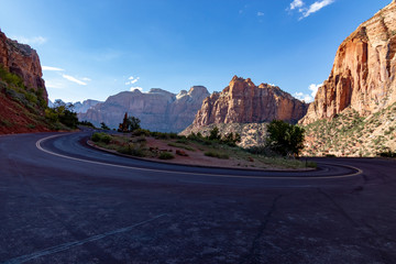 Panorama nello Zion National Park