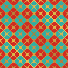 Seamless Christmas wrapping pattern background wallpaper