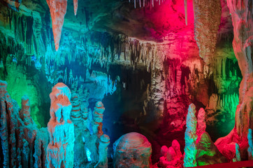 Prometheus ( Kumistavi) Cave near Tskaltubo in the Imereti region, Georgia