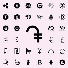 dram icon. Crepto currency icons universal set for web and mobile