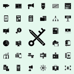 keywords icon. Digital Marketing icons universal set for web and mobile
