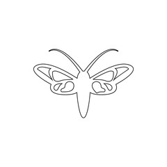 butterfly icon. Element of insect for mobile concept and web apps icon. Thin line icon for website design and development, app development