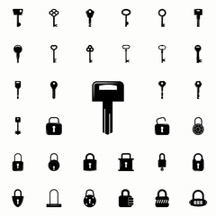 key icon. lock and keys icons universal set for web and mobile