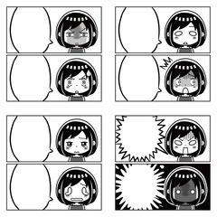 マンガ　セリフ　女性