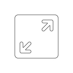 open sign icon. Element of web for mobile concept and web apps icon. Thin line icon for website design and development, app development