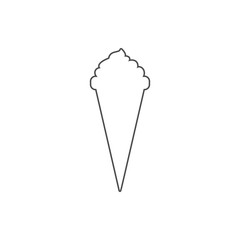 ice cream icon. Element of web for mobile concept and web apps icon. Thin line icon for website design and development, app development