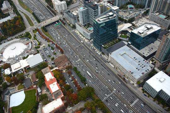 Aerial View of Atlanta