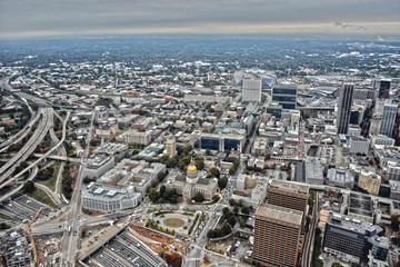 Aerial View of Atlanta