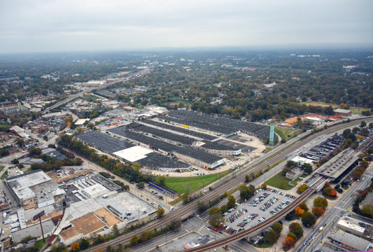 Aerial view of Atlanta