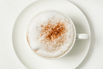 ホットココアにミルク　 Hot chocolate drink