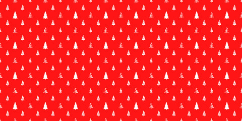 Seamless colored pattern with christmas trees. Abstract holiday background. Colorful texture. Geometric wallpaper of the surface. Print for textiles, fabrics, polygraphy, posters