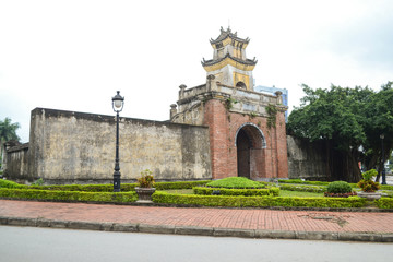 Fototapeta na wymiar Ancient Citadel of Dong Hoi at Dong Hoi city, Quang Binh Province, Vietnam