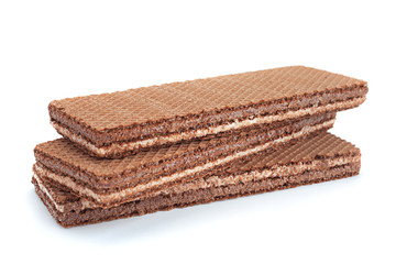 Brown wafer closeup