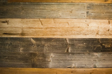 Wood texture background. Dark scratched grunge cutting board. Old hard wood plank wall background.