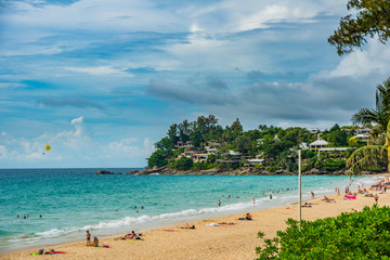 tropical beach in thailand