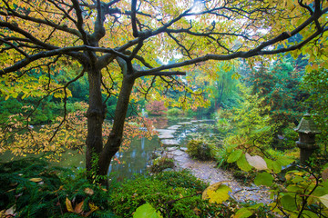 Japanese garden.  Leverkusen