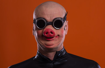 man in pig masks
