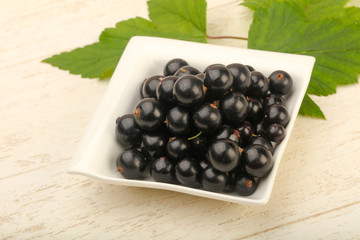 Ripe black currants