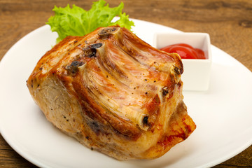 Roasted pork