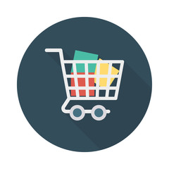 shopping  cart  trolley © Dinosoftlab