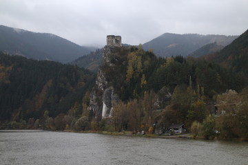 Strečno castle in Žilina region, Slovakia