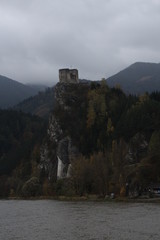 Fototapeta na wymiar Strečno castle in Žilina region, Slovakia