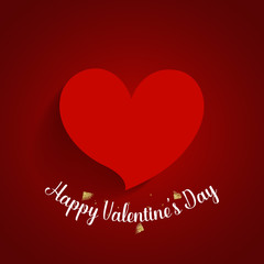 Valentines day background design. Vector illustration