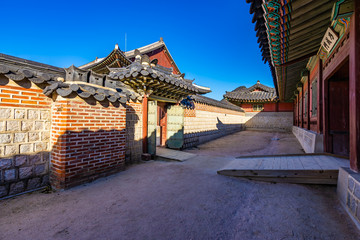 Naklejka premium Gyeongbokgung palace