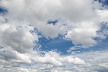 Sky with clouds