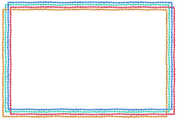  cadre en ficelle végétale teintée © Unclesam