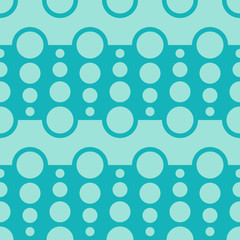 Abstract seamless geometric background with different organic forms. Vector minimalistic ornament for fabric, web page background, wallpaper, wrapping paper etc. In EPS