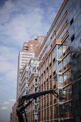 Busy New York Construction Workers