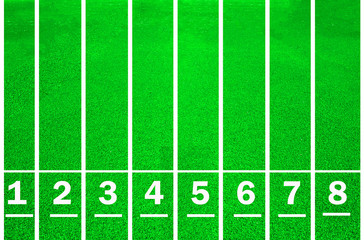 green soccer field