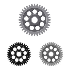 Vector illustration of auto and part icon. Set of auto and car stock symbol for web.